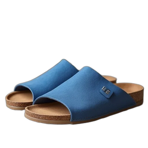 shoes, blue, birketta, women transparent PNG cut-out