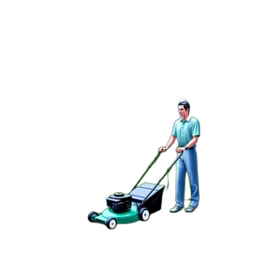 staff, robot, weapon, furniture, 3d render, photorealistic, vaporwave, pixel art transparent PNG cut-out