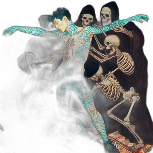 concept art, fantasy art, comic book art, 3d render, fire, underwater, outer space, dark transparent PNG cut-out