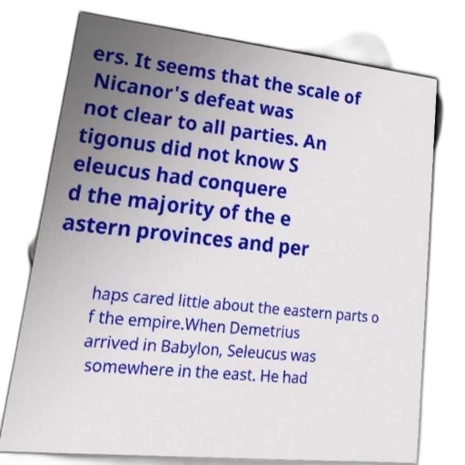 text-based, image, discussing, defeat, nicanor, actions, antigonus, seleucus transparent PNG cut-out