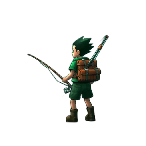 sword, weapon, staff, animal, concept art, 3d render, pixel art, fantasy art transparent PNG cut-out