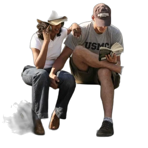 hat, furniture, photorealistic, concept art, man, usmc, shirt, reads transparent PNG cut-out