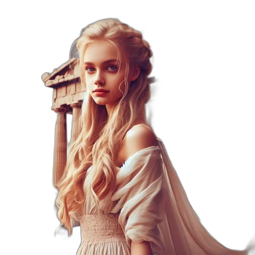 dress, dragon, sword, weapon, fantasy art, concept art, photorealistic, pixel art transparent PNG cut-out
