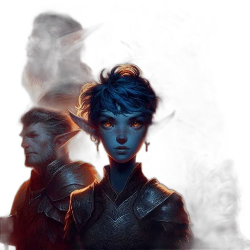 face, mask, concept art, fantasy art, comic book art, cyberpunk, fire, fog transparent PNG cut-out