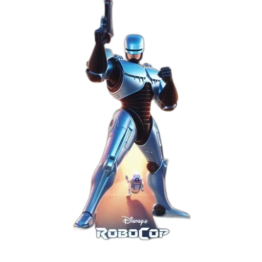 robot, weapon, sword, staff, concept art, 3d render, vaporwave, pixel art transparent PNG cut-out
