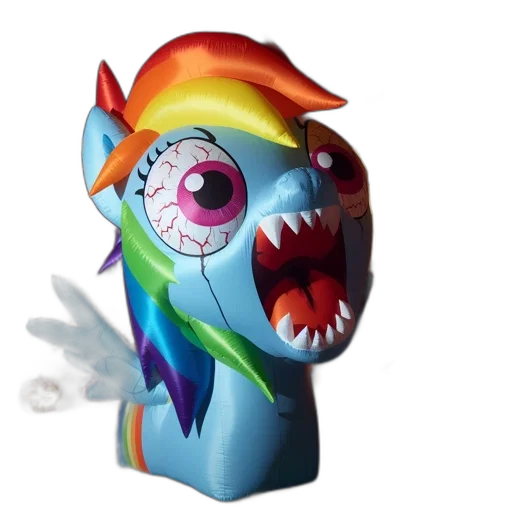 staff, creature, mask, concept art, 3d render, fantasy art, cartoon, inflatable transparent PNG cut-out