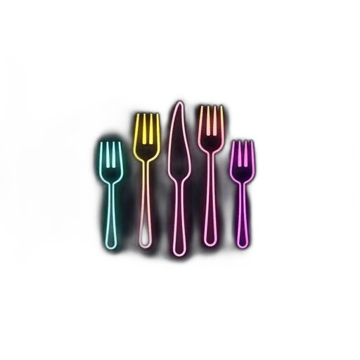 food, jewelry, weapon, staff, 3d render, vaporwave, pixel art, concept art transparent PNG cut-out