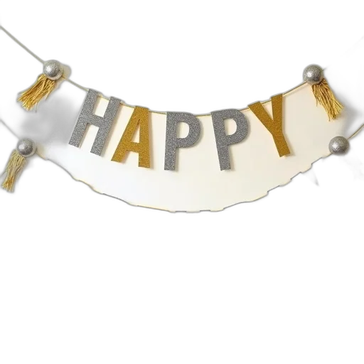 jewelry, staff, hat, crown, silver, gold, birthday, banner transparent PNG cut-out