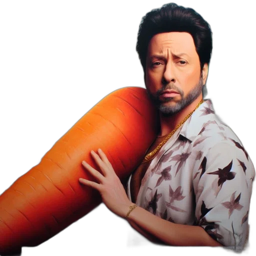 food, weapon, animal, hair, photorealistic, movie, poster, features transparent PNG cut-out