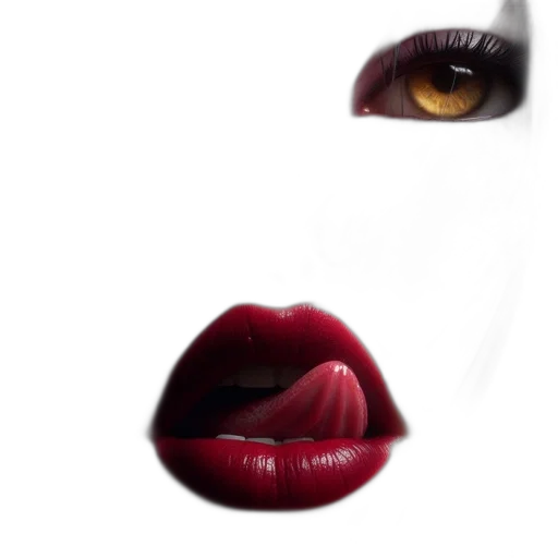 face, mask, photorealistic, concept art, 3d render, pixel art, red, dark transparent PNG cut-out