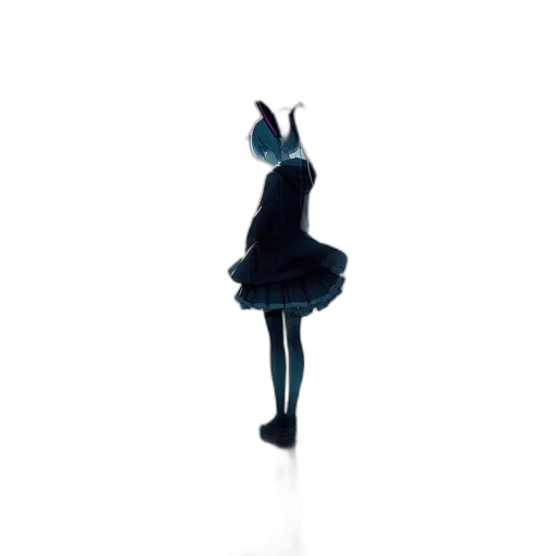 dress, hat, robot, creature, concept art, 3d render, pixel art, anime transparent PNG cut-out