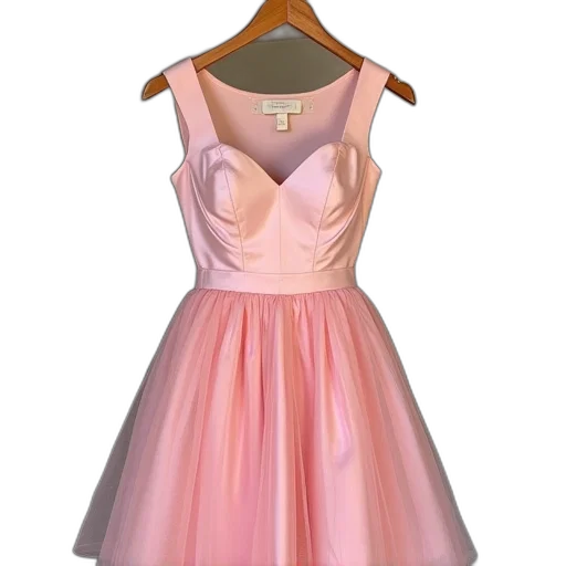 dress, 3d render, pastel, pretty transparent PNG cut-out