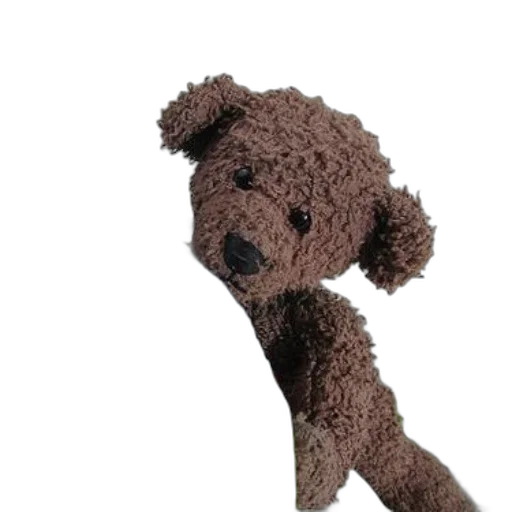 staff, animal, creature, 3d render, photorealistic, brown, teddy, bear transparent PNG cut-out