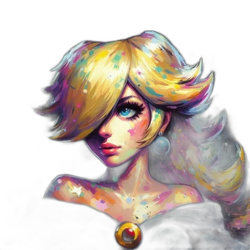 face, crown, hair, mask, watercolor, fantasy art, concept art, pixel art transparent PNG cut-out