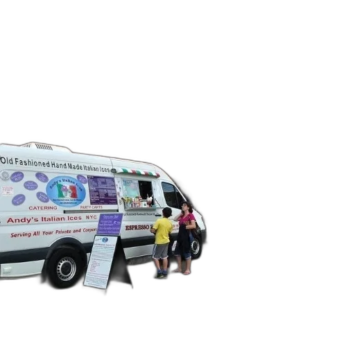 staff, car, 3d render, concept art, cartoon, food, trucks, parked transparent PNG cut-out