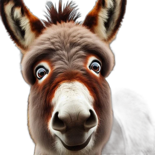 animal, face, staff, creature, photorealistic, 3d render, concept art, fantasy art transparent PNG cut-out