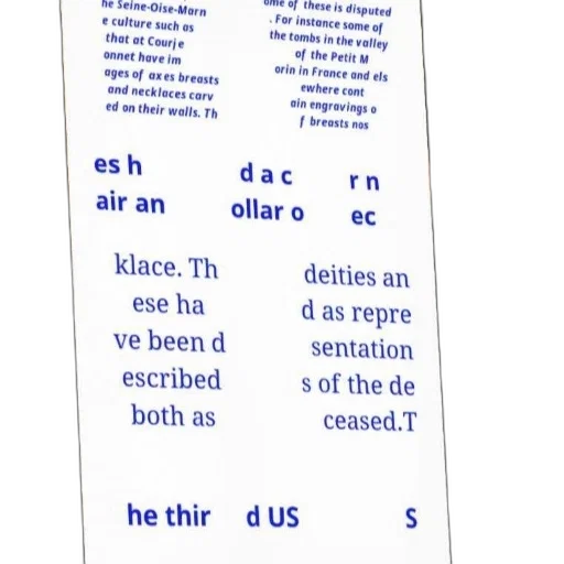 image, features, text, discussing, seine-oise-marné, culture, mentioning, tombs transparent PNG cut-out