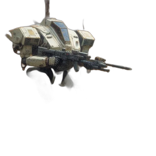 weapon, robot, creature, dragon, concept art, 3d render, pixel art, photorealistic transparent PNG cut-out