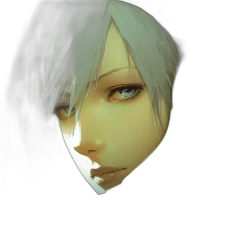 face, mask, robot, creature, 3d render, photorealistic, concept art, fantasy art transparent PNG cut-out
