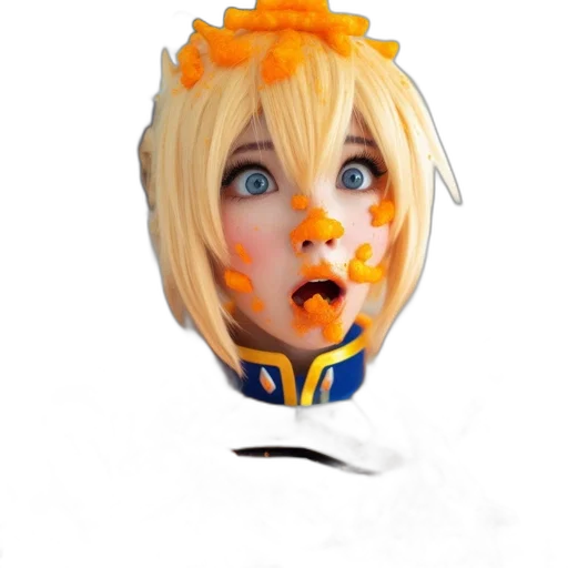 mask, face, crown, dragon, concept art, fantasy art, anime, 3d render transparent PNG cut-out