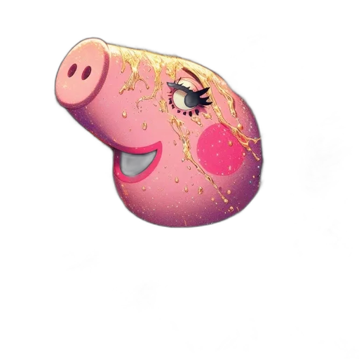 mask, food, animal, face, concept art, 3d render, pixel art, photorealistic transparent PNG cut-out