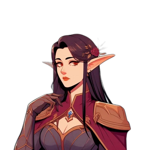staff, fantasy art, pixel art, concept art, anime, dark, red, animated transparent PNG cut-out