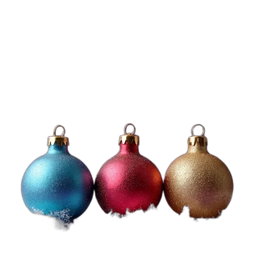 jewelry, 3d render, merry, christmas, card, three, colorful, baubie transparent PNG cut-out