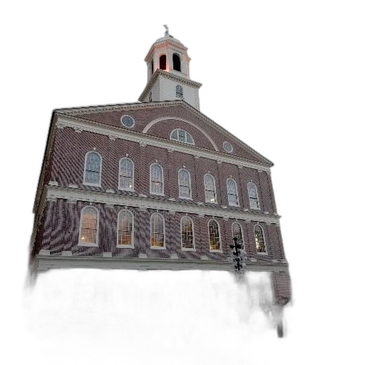 building, 3d render, photorealistic, concept art, watercolor, fog, snow, city street transparent PNG cut-out