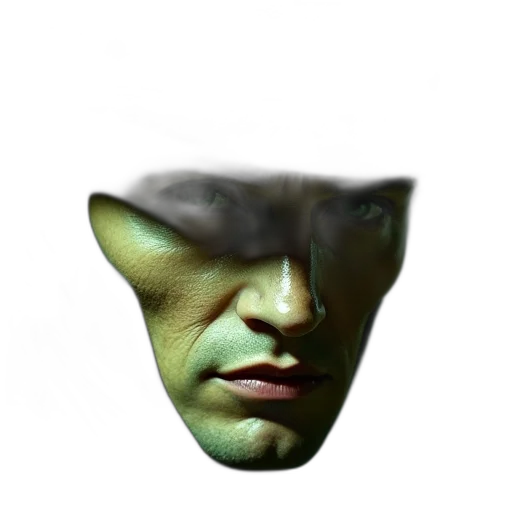 mask, face, hat, creature transparent PNG cut-out