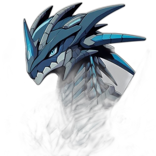 dragon, mask, creature, animal, concept art, fantasy art, pixel art, anime transparent PNG cut-out