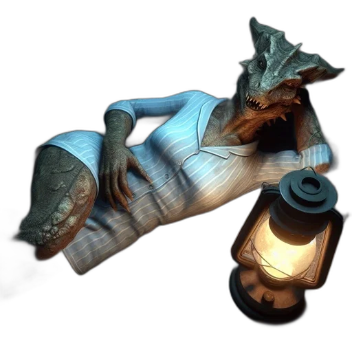 dragon, creature, mask, staff, concept art, 3d render, fantasy art, photorealistic transparent PNG cut-out