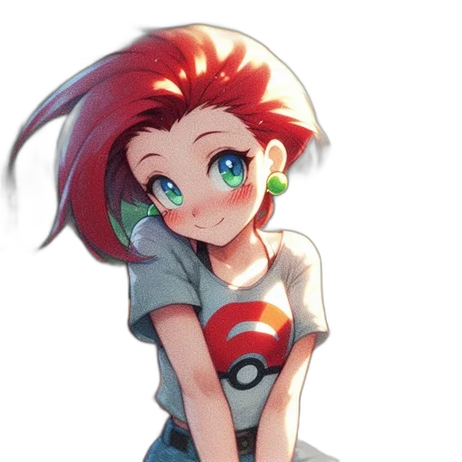 dress, robot, staff, face, anime, cartoon, concept art, pixel art transparent PNG cut-out