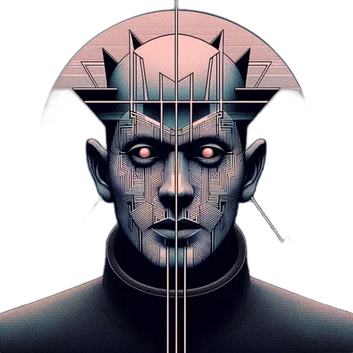 mask, face, robot, creature, cyberpunk, concept art, comic book art, fantasy art transparent PNG cut-out