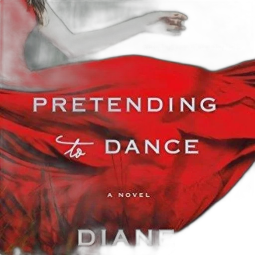 cover, pretending, dance, diane, features, woman, flowing, red transparent PNG cut-out