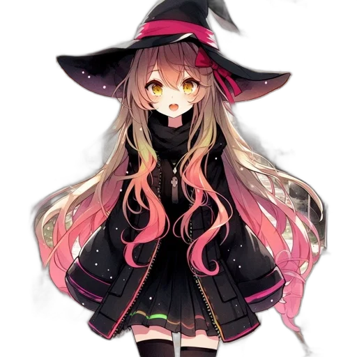 hat, staff, dress, mask, pixel art, fantasy art, anime, concept art transparent PNG cut-out