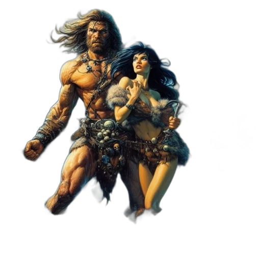 sword, comic book art, fantasy art, concept art, pixel art, adventurous, scene, features transparent PNG cut-out