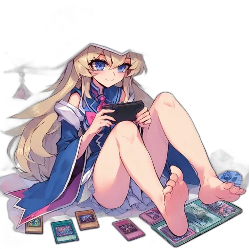 pixel art, vaporwave, anime, fantasy art, pastel, blue, colorful, monochrome transparent PNG cut-out