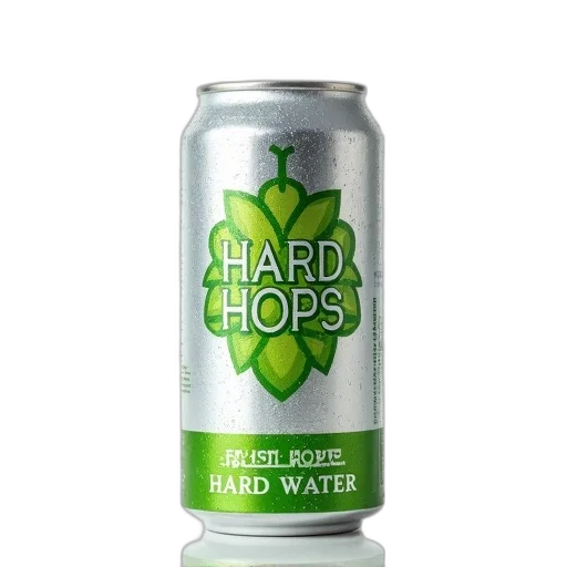 bottle, can, sparkling, water, brand, name, hard, hops transparent PNG cut-out