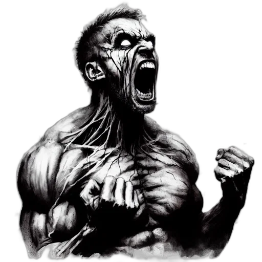 creature, face, comic book art, photorealistic, concept art, pencil sketch, intensely, detailed transparent PNG cut-out