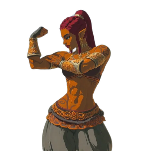 mask, staff, jewelry, robot, concept art, fantasy art, 3d render, pixel art transparent PNG cut-out