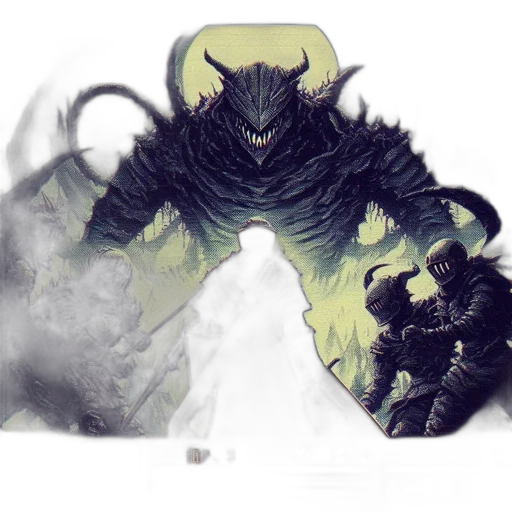 dragon, creature, mask, concept art, fantasy art, comic book art, pixel art, fog transparent PNG cut-out
