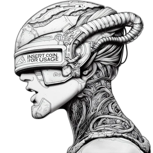 robot, face, creature, hat, concept art, cyberpunk, comic book art, fantasy art transparent PNG cut-out