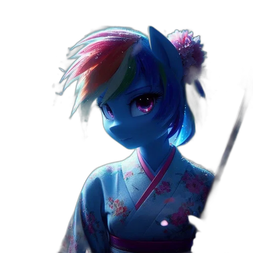 staff, dress, mask, sword, anime, concept art, fantasy art, pixel art transparent PNG cut-out