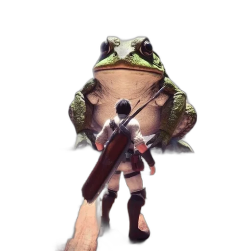 staff, weapon, animal, creature, concept art, 3d render, pixel art, fantasy art transparent PNG cut-out