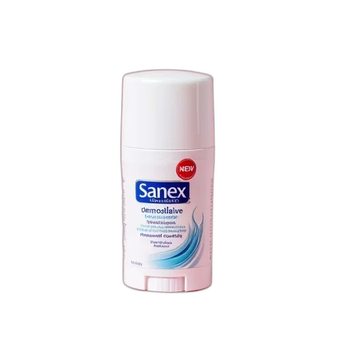 bottle, close-up, image, sanex, dermo, sensitive, deodorant, stick transparent PNG cut-out