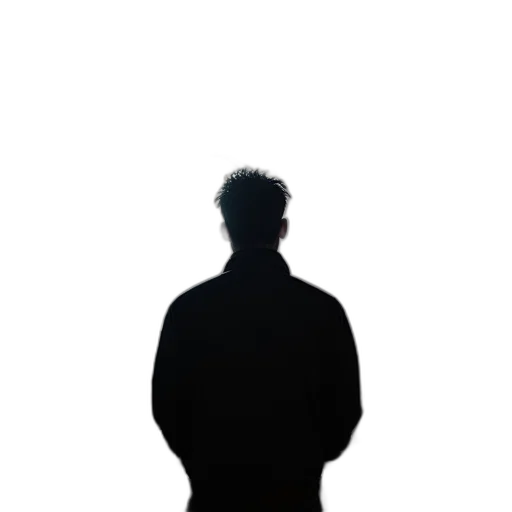 jacket, face, staff, hair transparent PNG cut-out