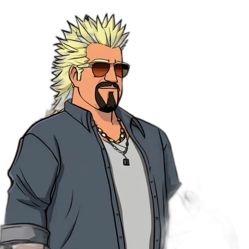 jacket, hair, staff, animal, cartoon, concept art, anime, pixel art transparent PNG cut-out