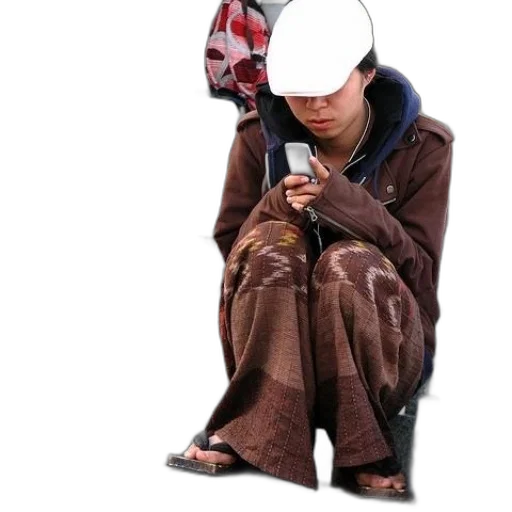 jacket, staff, mask, face transparent PNG cut-out
