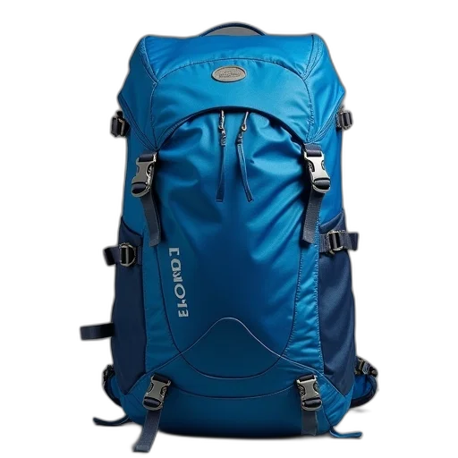 jacket, blue, lowey, trailpack, depths transparent PNG cut-out