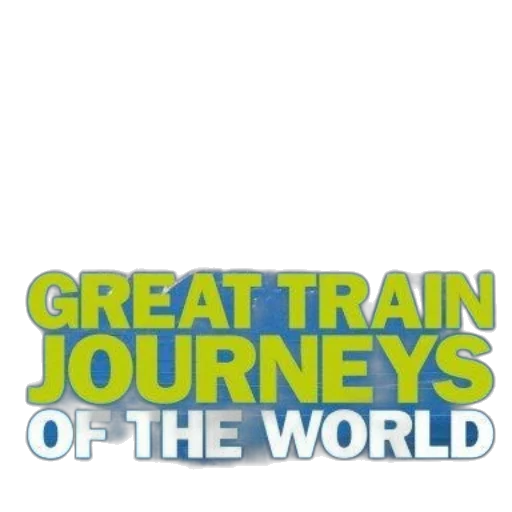 great, train, journeys, world, book, cover, featuring, snowy transparent PNG cut-out